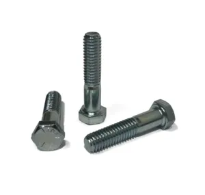 1" Coarse Thread Grade 5 Hex Cap Screws Zinc/Plain Bolts