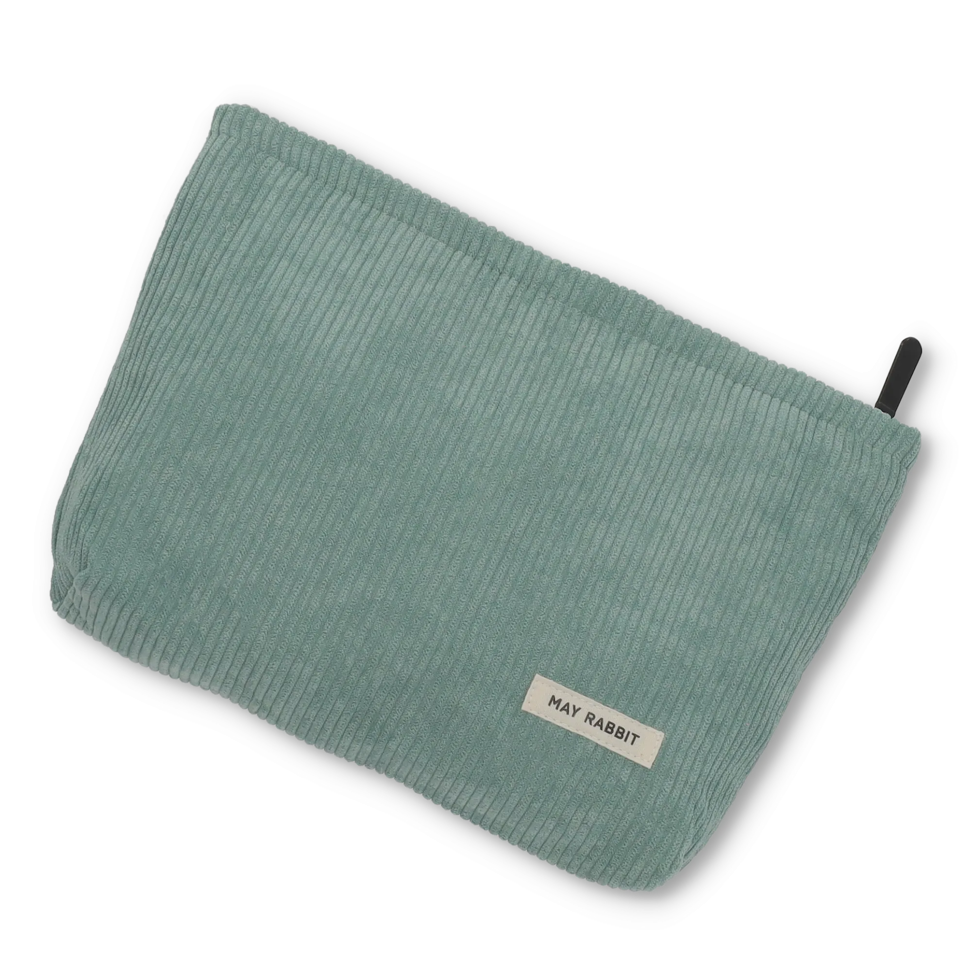 (26x22x5cm) Cosmetic Make Up Bag Necessaire Organizer Bag Riffel Design - Green