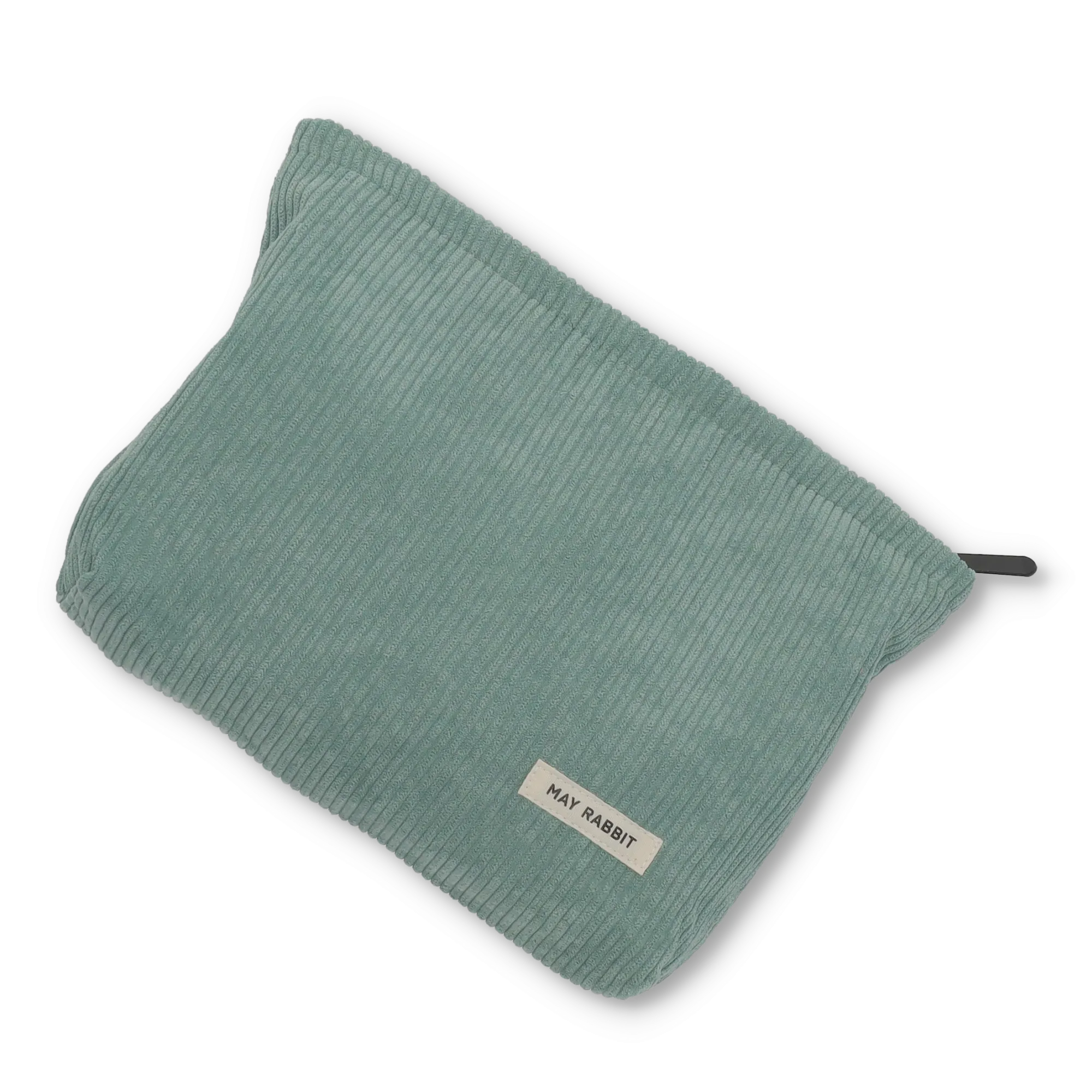 (26x22x5cm) Cosmetic Make Up Bag Necessaire Organizer Bag Riffel Design - Green