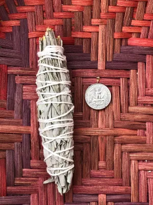 5" Beautiful White Bundle Sage