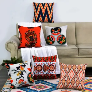 6 PCs Digital Printed Duck Cushions-Moosie