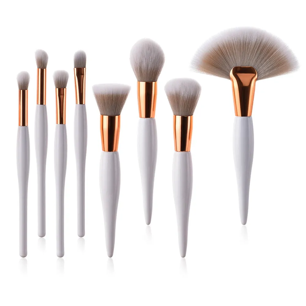 8 pcs Professional Makeup Brushe Set