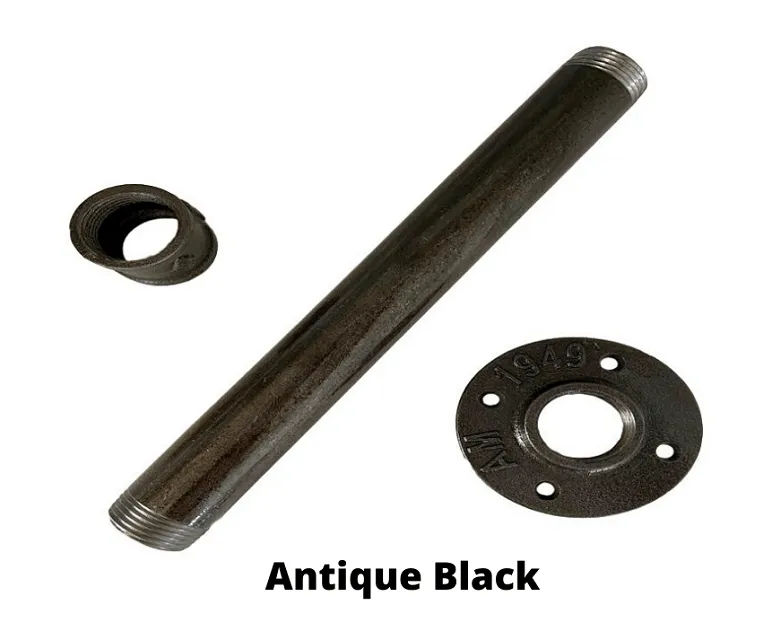 AC-16 Industrial Pipe Office Desk - 66cm Depth