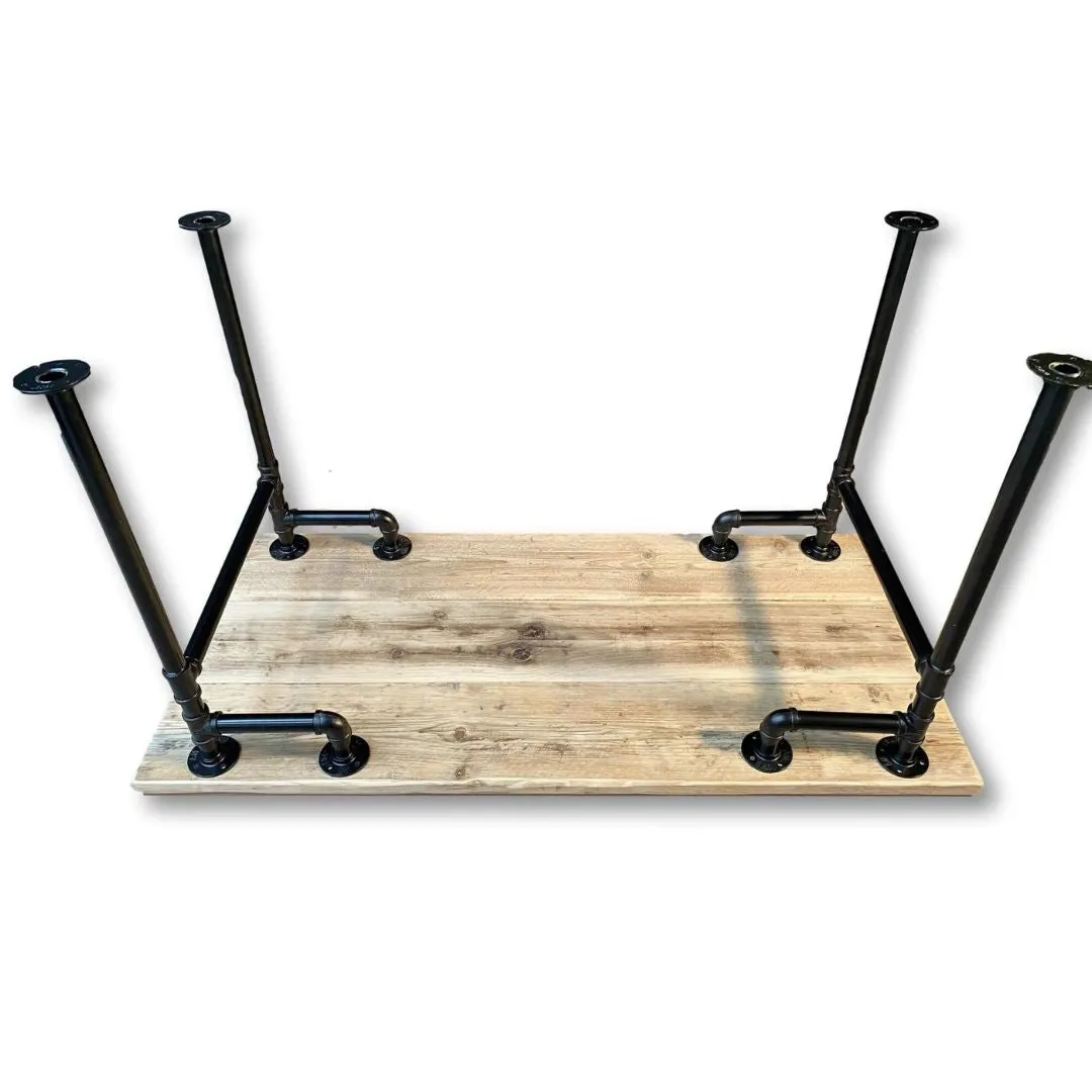 AC-16 Industrial Pipe Office Desk - 66cm Depth