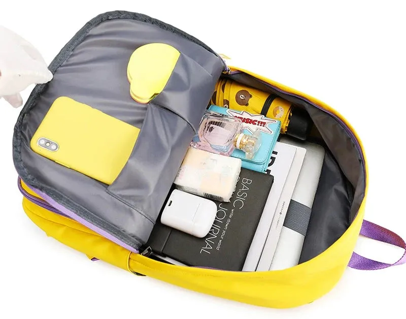 Adorable Large-Capacity Korean Version Backpack for Primary School Students