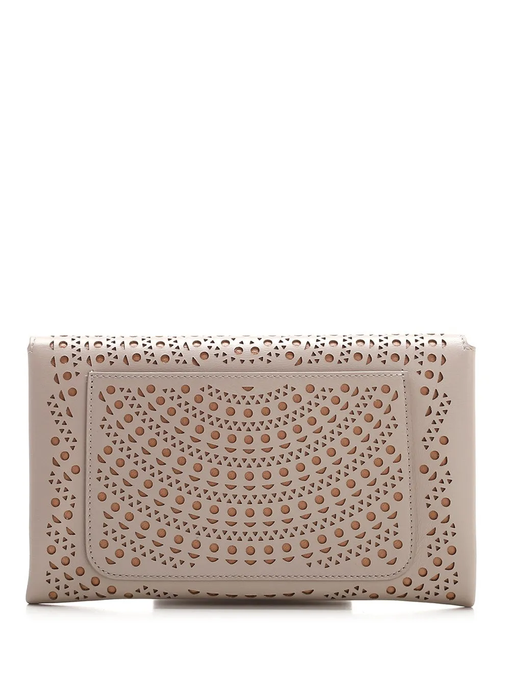 Alaïa Louise Cut-Out Detailed Clutch Bag