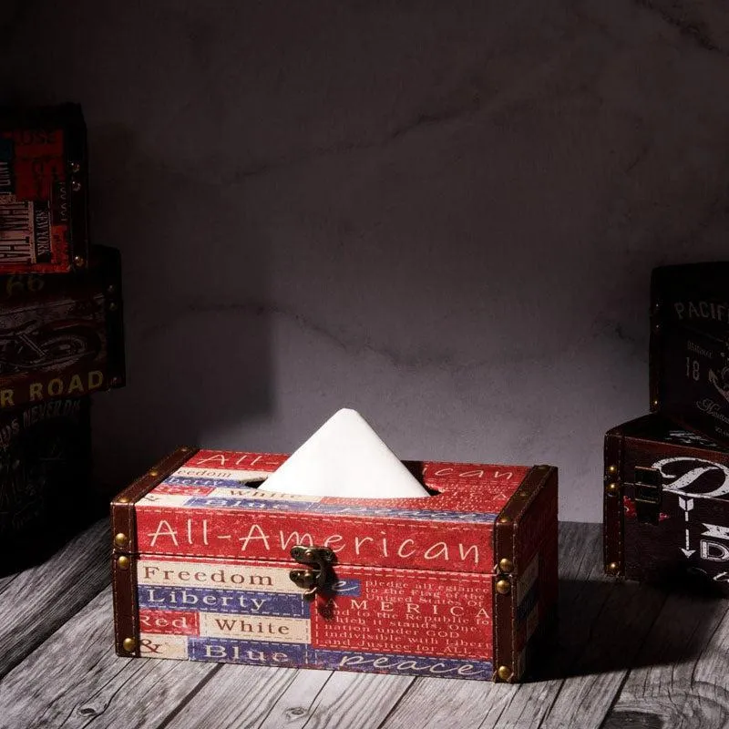 All American Tissue Box