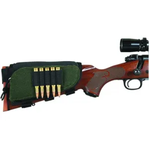 Allen Butt Stock Rifle Shell Holder Velcro With Zip Pocket