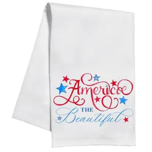 America the Beautiful Kitchen Towel