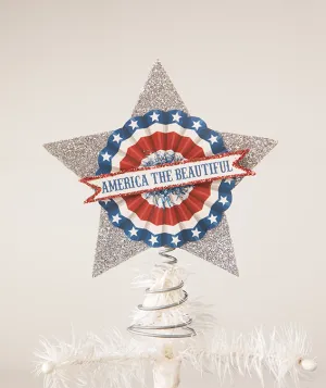 America The Beautiful Tree Topper