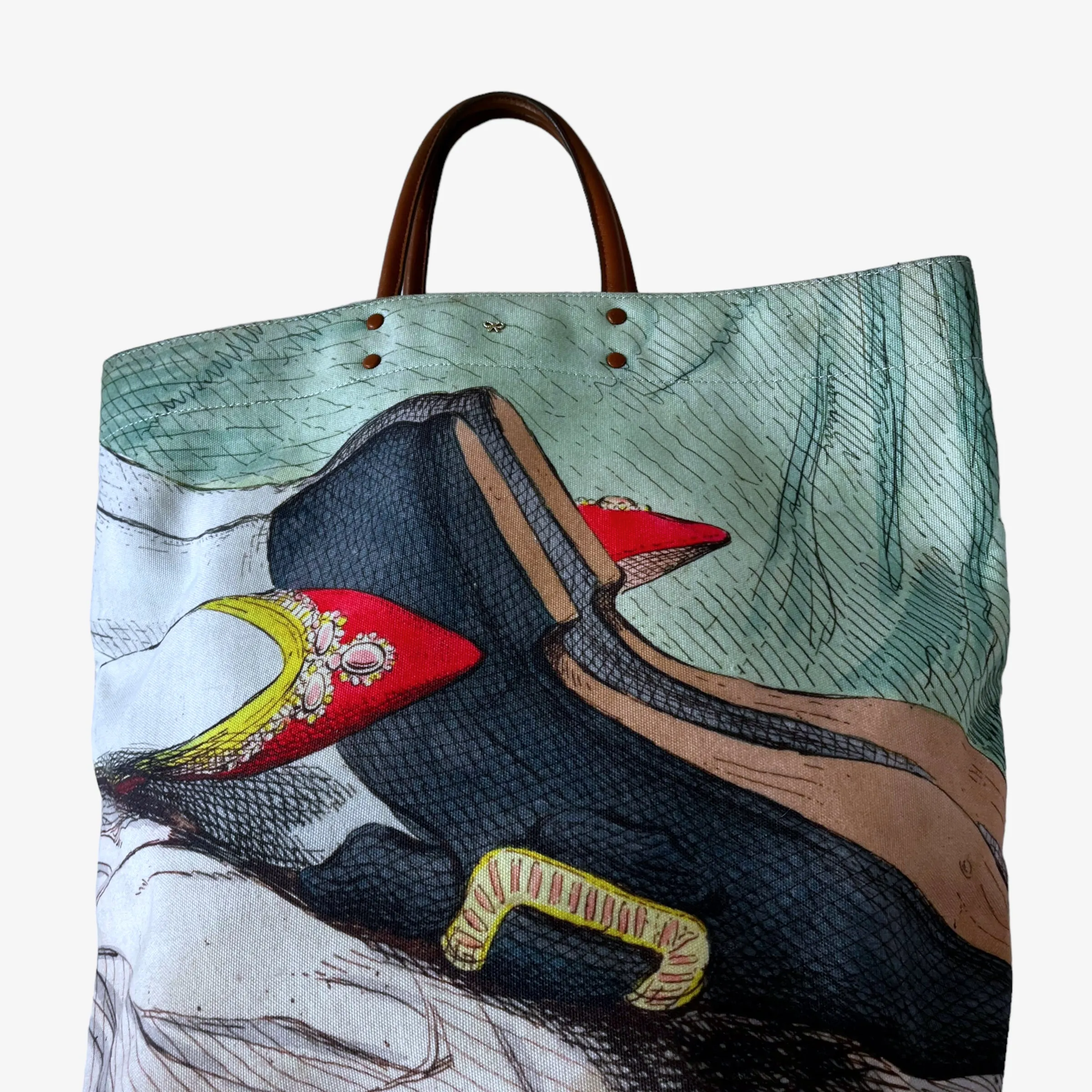Anya Hindmarch Earl Valentine Tote Bag