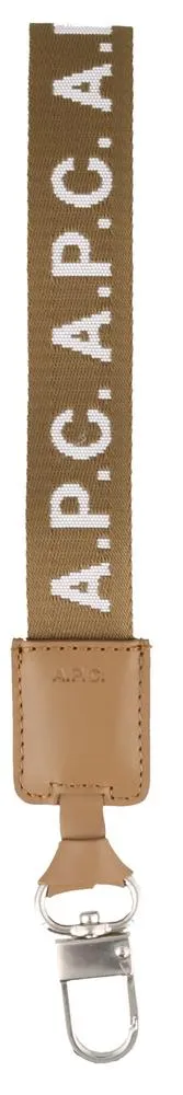 A.P.C. Logo Webbed Key Ring