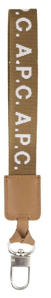 A.P.C. Logo Webbed Key Ring
