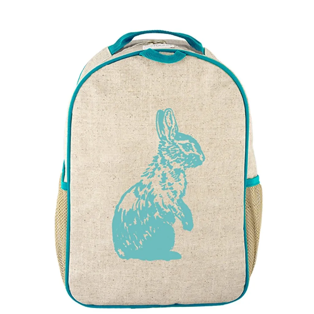 Aqua Bunny Toddler Backpack