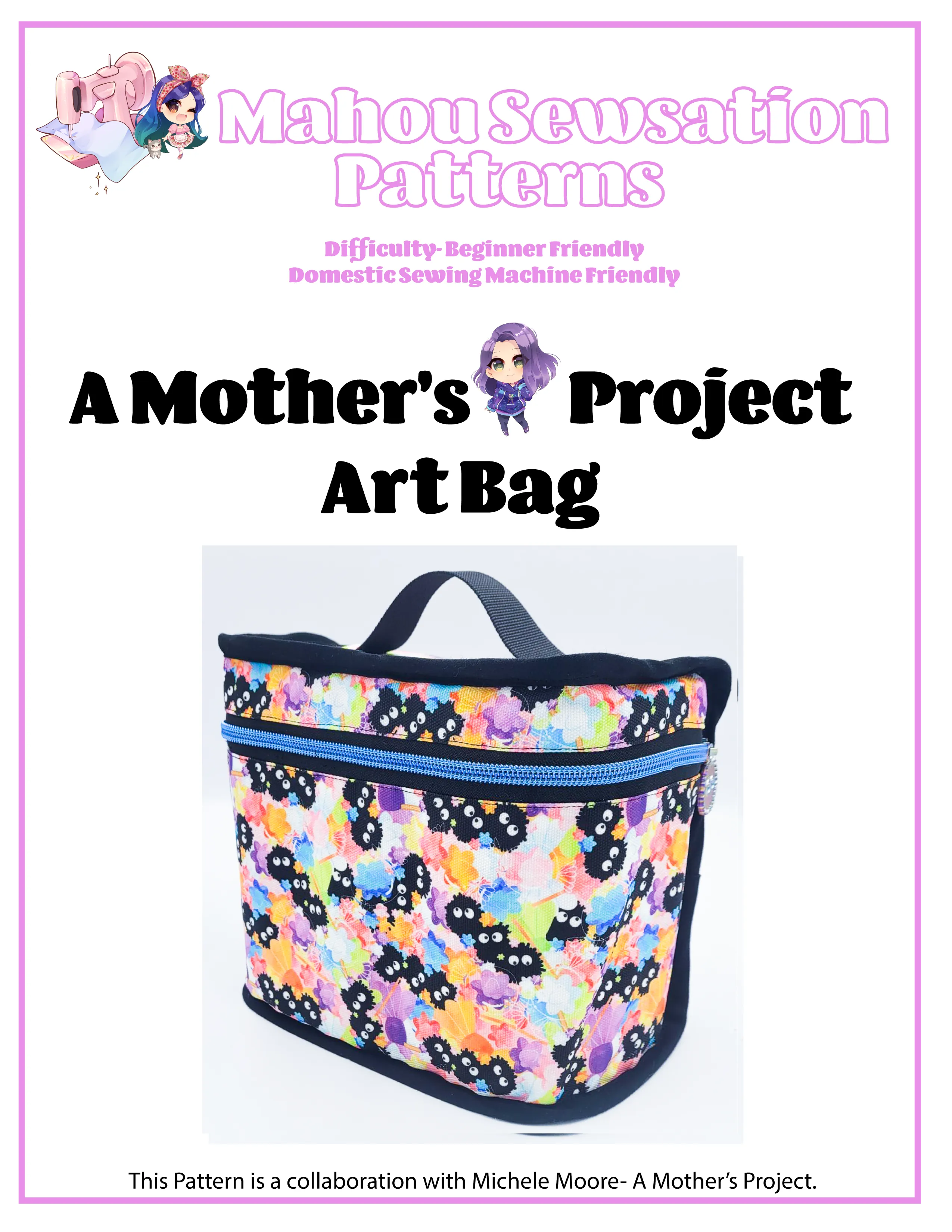 ART BAG Mahou Sewsation Collaboration with A Mother's Project