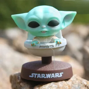 Baby Yoda Star Wars Mandalorian Model 2 Bobblehead Car Dashboard |10 CM |