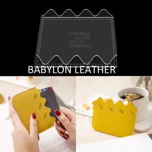 BABYLON™ Leather Card Holder DIY Pattern AAB-745