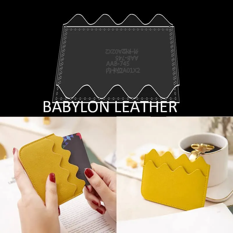 BABYLON™ Leather Card Holder DIY Pattern AAB-745