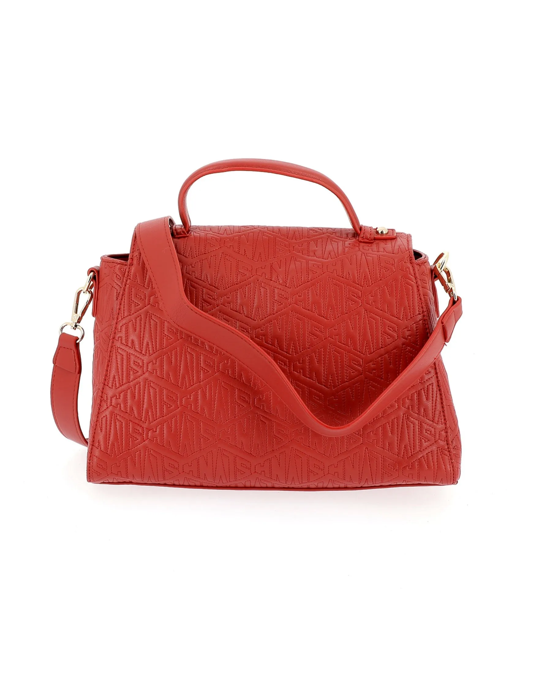 Bag with raised weft