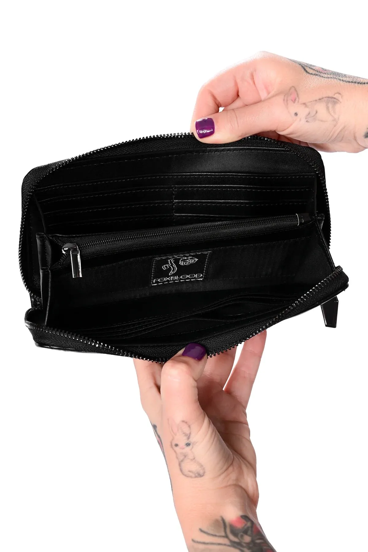 Bat Wallet Black