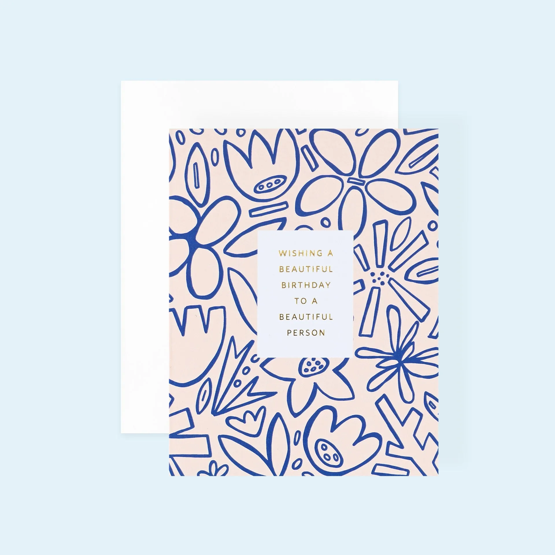 Beautiful Birthday Garden Greeting Card
