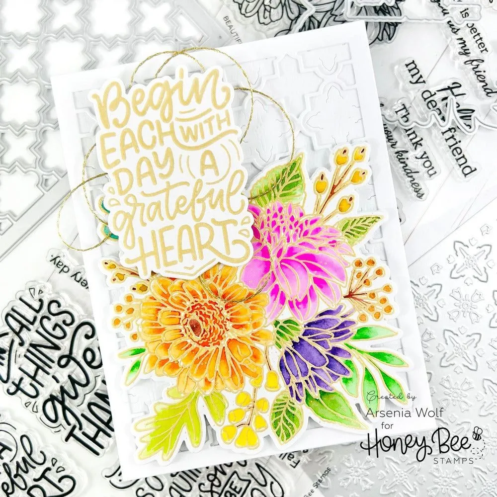 Beautiful Blooms - 6x8 Stamp Set