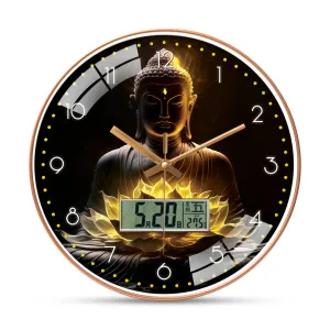 Beautiful buddha wall clock