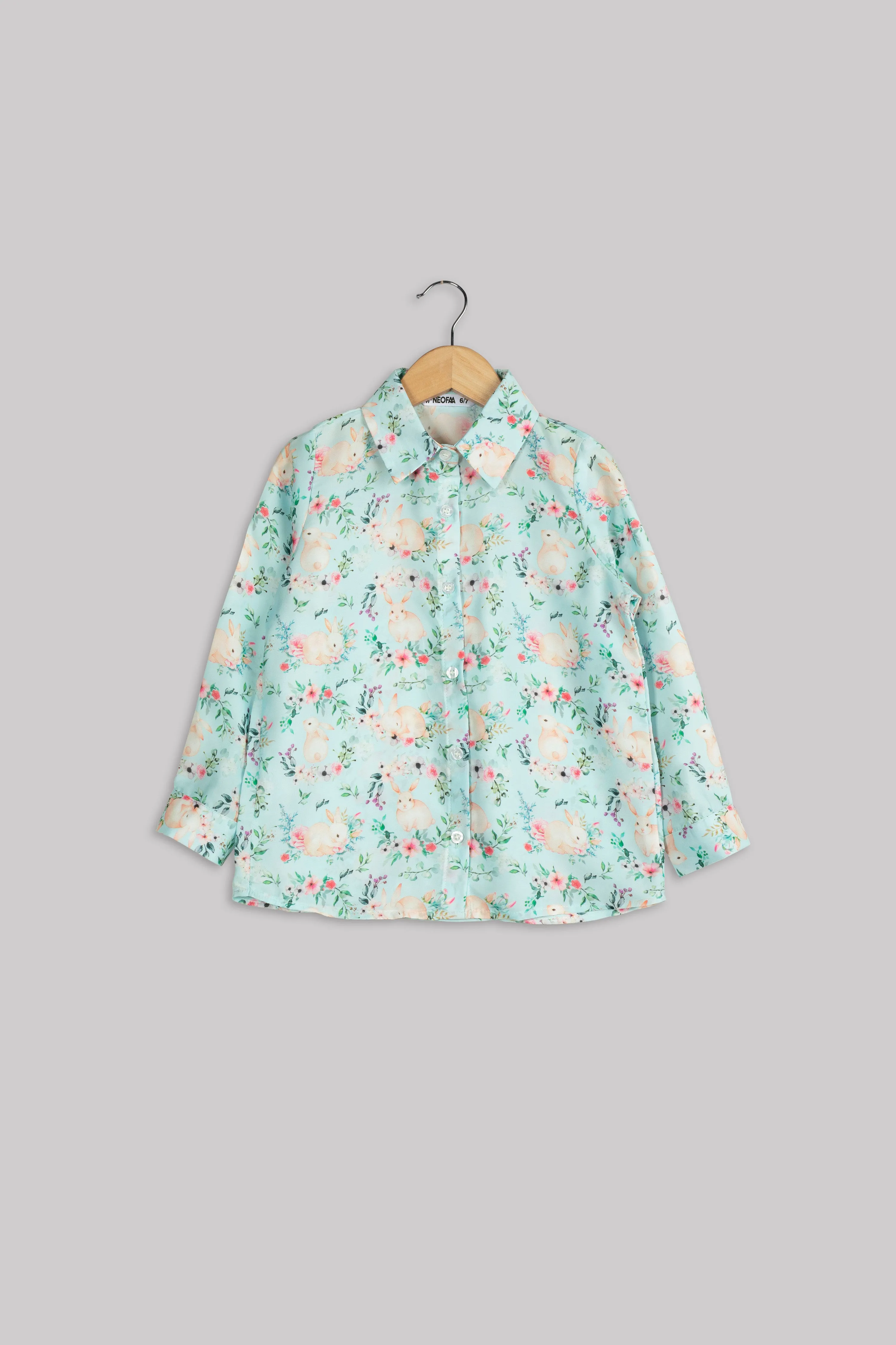 Beautiful Bunny Shirt For Girls
