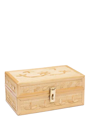 Beautiful Cane Bamboo Jewelry Box