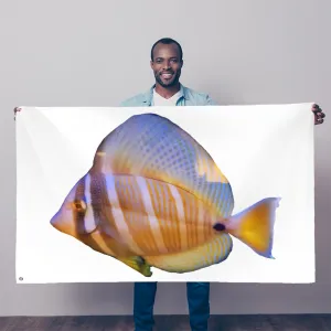 Beautiful Colored Fish Sublimation Flag