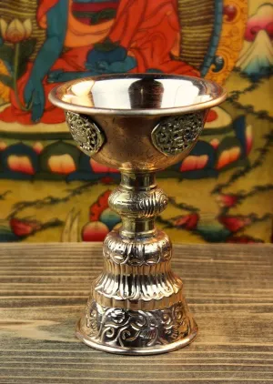 Beautiful Copper Butter Lamp