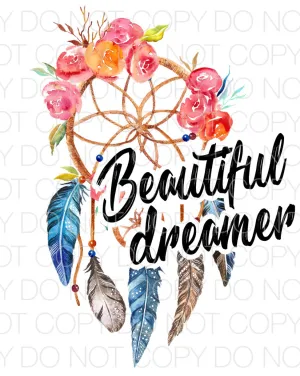 Beautiful Dreamer Transfer Sheet
