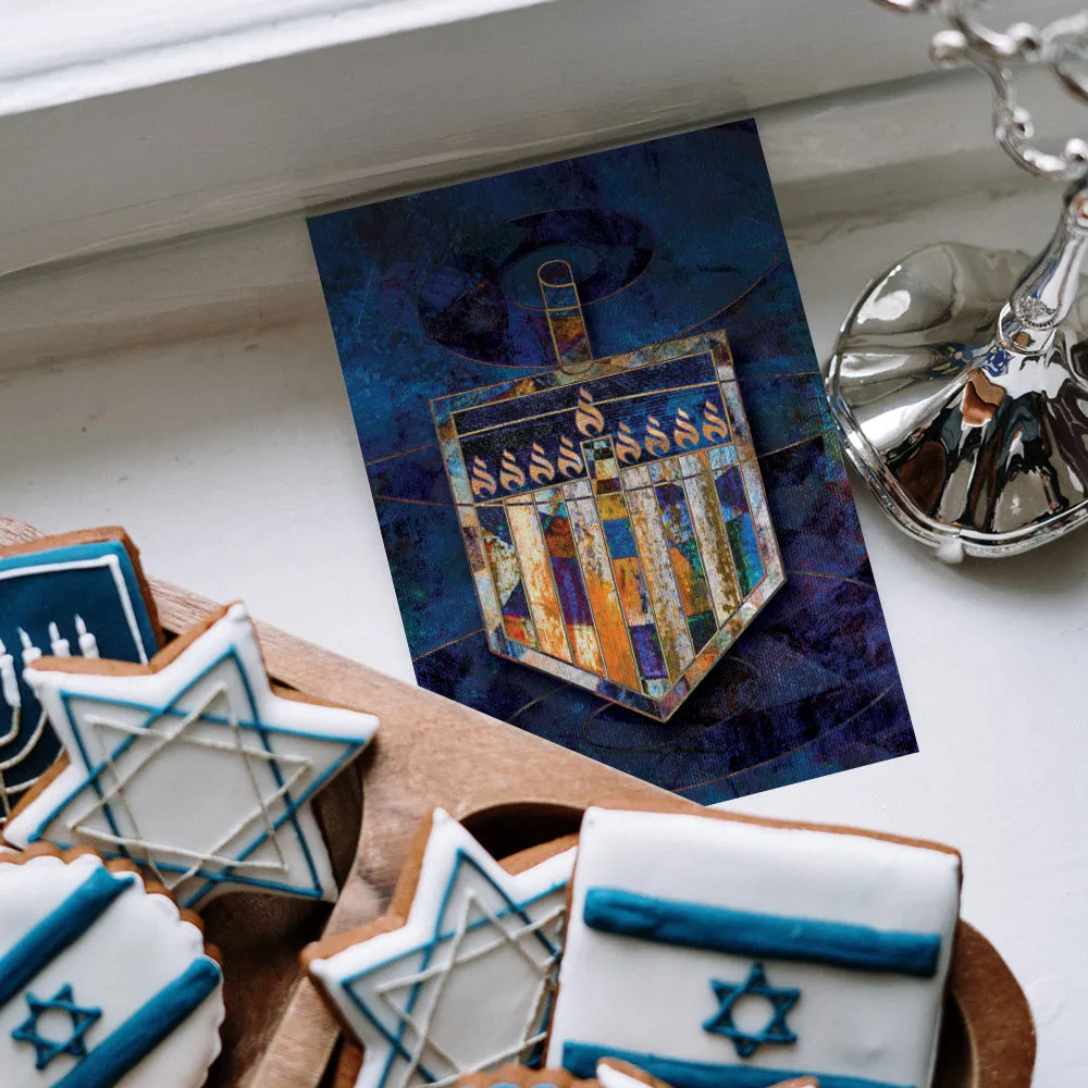 Beautiful Dreidel Holiday 12 Pack