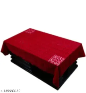 Beautiful maroon table cover