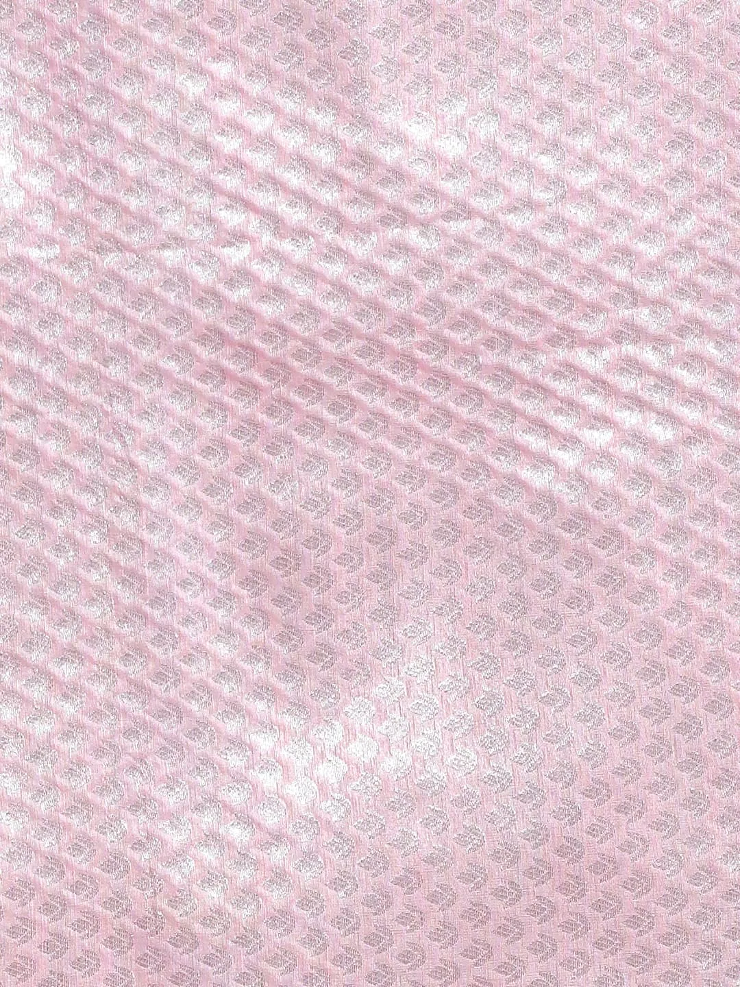 Beautiful Pink Cotton Silk Saree