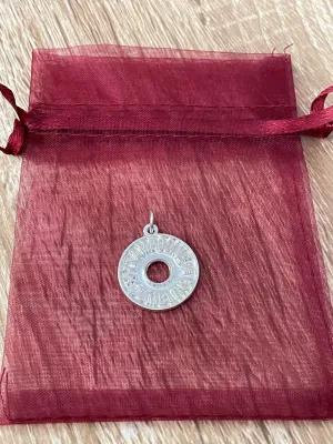 Beautiful Silver circle Pendant