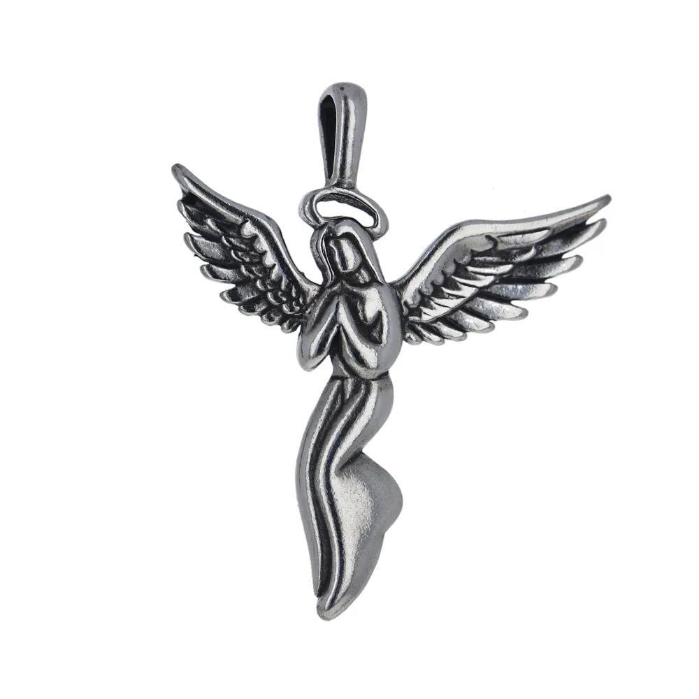 Beautiful Sterling Silver Angel Pendant