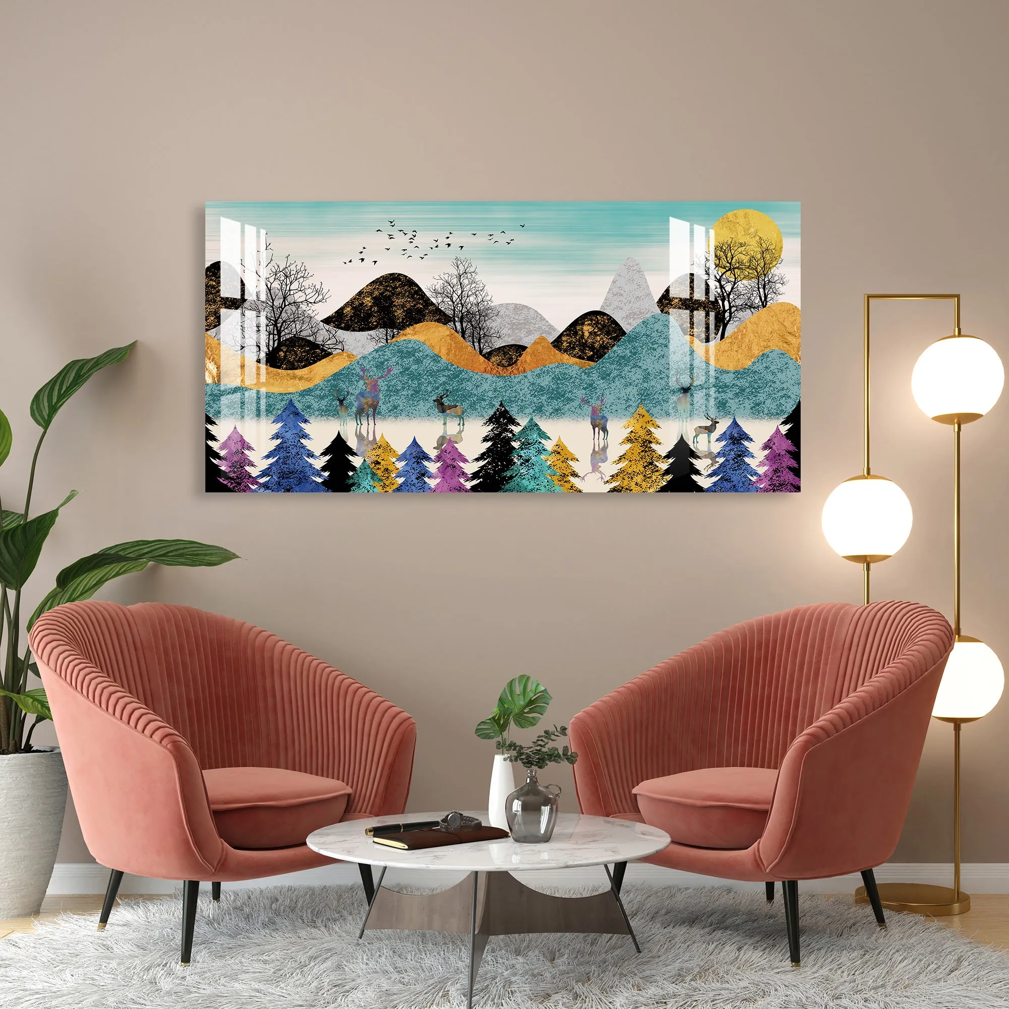 Beautiful Symphony Acrylic Wall Art