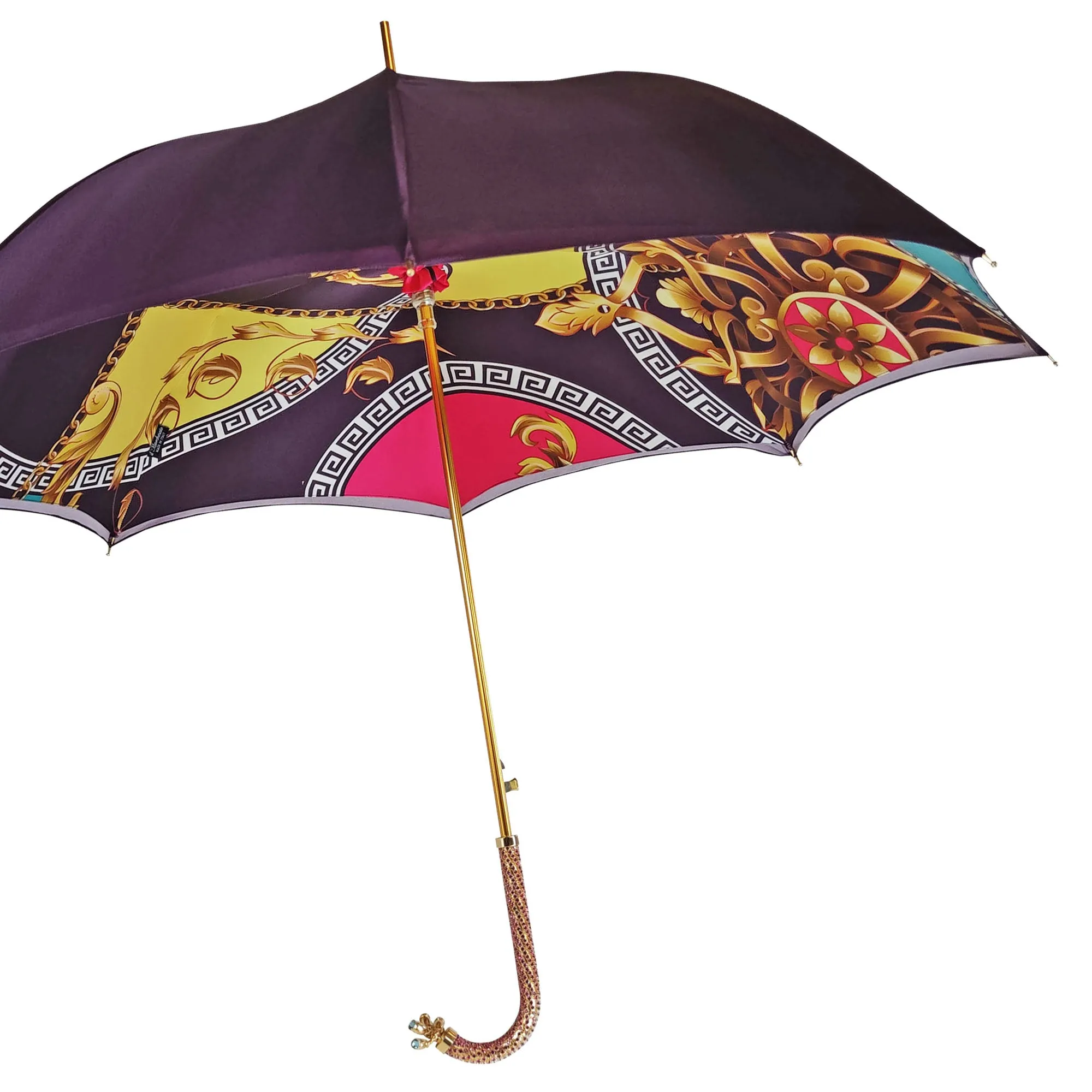 Beautiful umbrella with Amethyst crystals