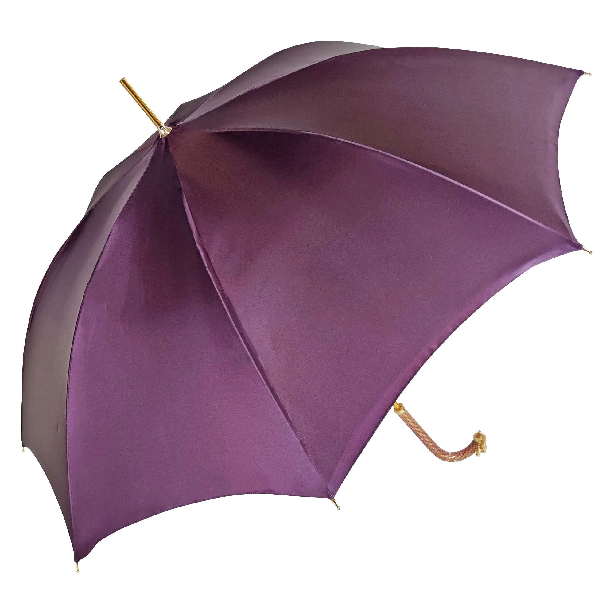 Beautiful umbrella with Amethyst crystals