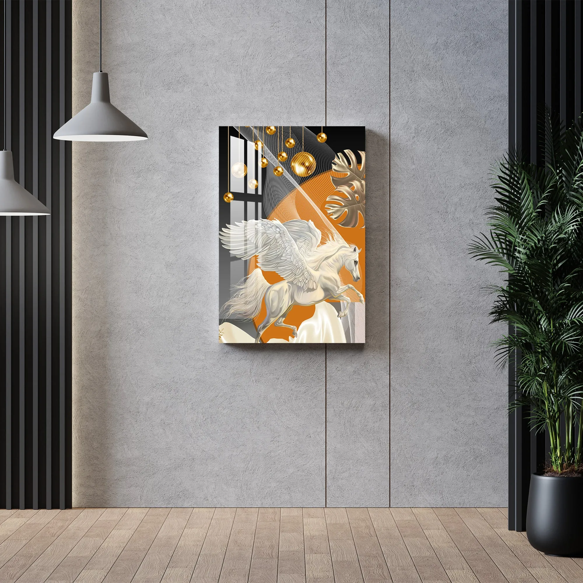 Beautiful Unicorn Acrylic Wall Art