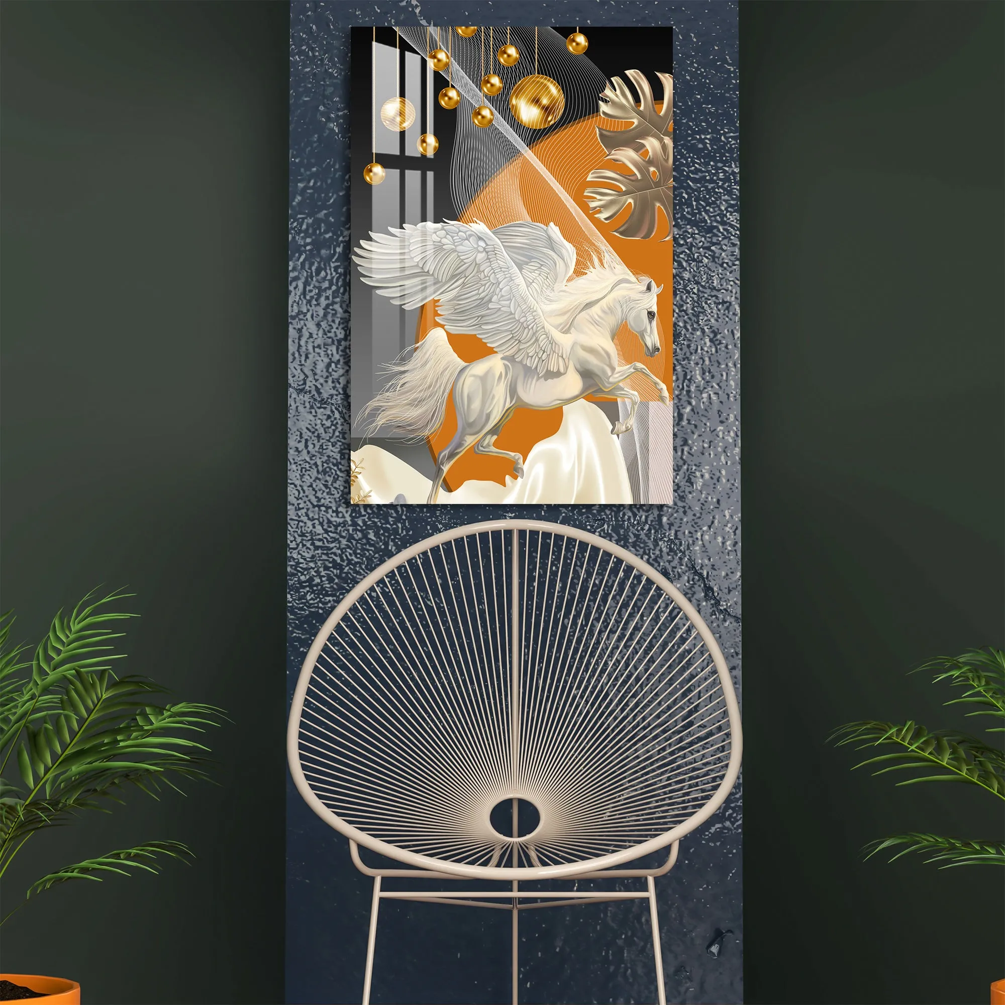 Beautiful Unicorn Acrylic Wall Art