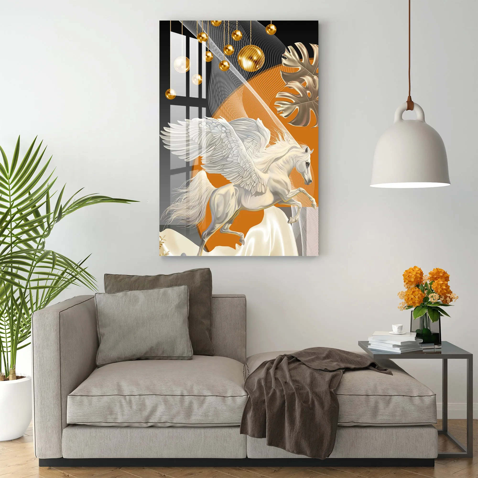 Beautiful Unicorn Acrylic Wall Art