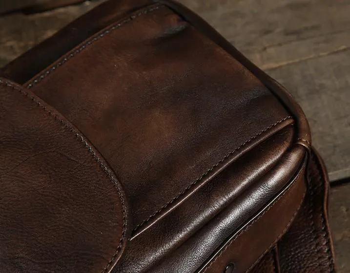 Best Sling Bag for Men Leather Chest Bag for Men Cool Sling Bag Small Sling Bag