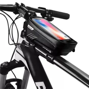 Bicycle Top Tube Frame Bag MTB Waterproof Phone Holder Case
