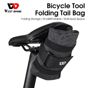 Bike Saddle Bag Cycling Saddle Tool Roll Bag under Seat Pouch Cycling Pack Bike Accessory for Bicycle Bike