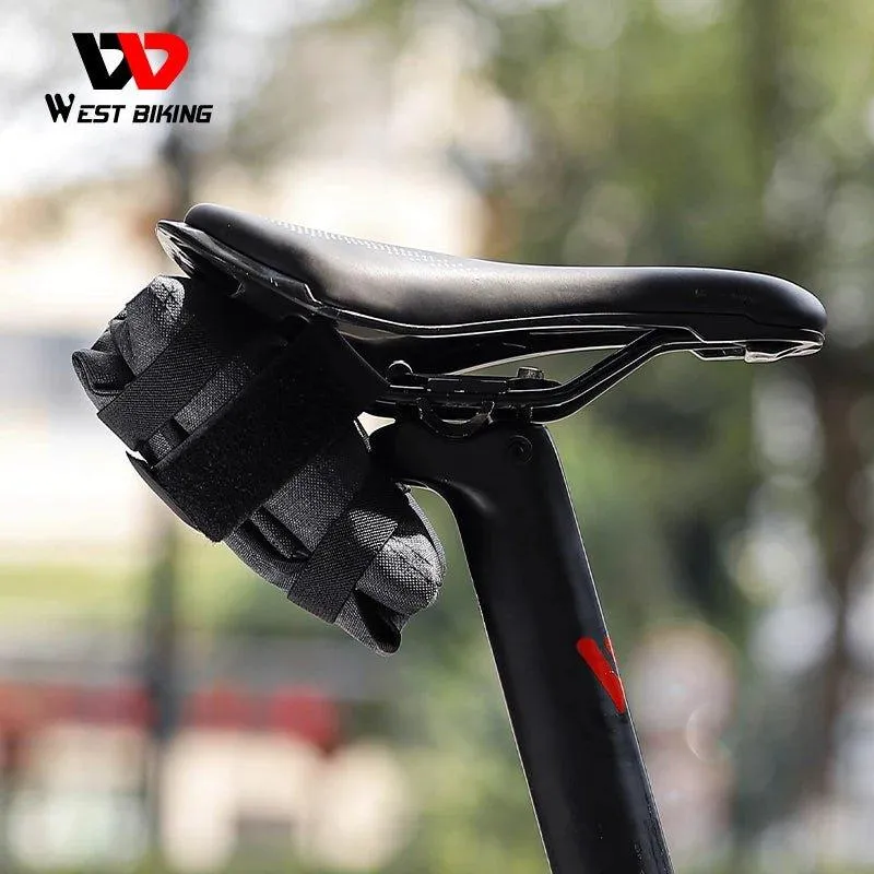 Bike Saddle Bag Cycling Saddle Tool Roll Bag under Seat Pouch Cycling Pack Bike Accessory for Bicycle Bike