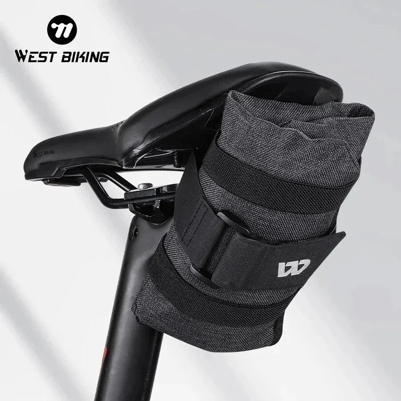Bike Saddle Bag Cycling Saddle Tool Roll Bag under Seat Pouch Cycling Pack Bike Accessory for Bicycle Bike