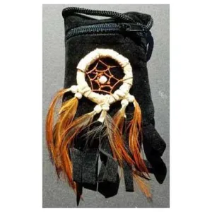 Black bag dream catcher