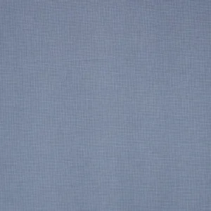 Blue and White Gingham 1/16" Cotton Blended Broadcloth